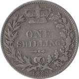 1883 SHILLING ( FINE ) - Shilling - Cambridgeshire Coins