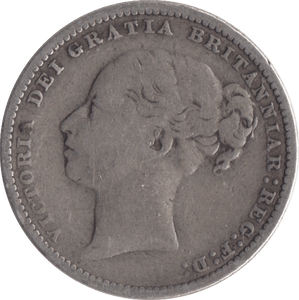 1883 SHILLING ( FINE ) - Shilling - Cambridgeshire Coins