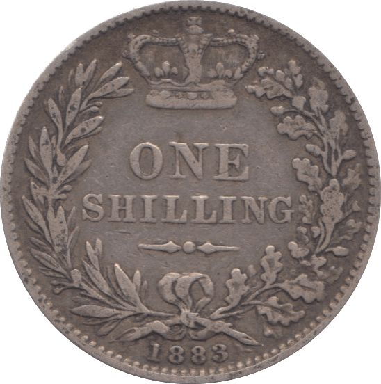 1883 SHILLING ( GF ) 2 - Shilling - Cambridgeshire Coins
