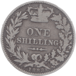 1883 SHILLING ( NF ) 9 - Shilling - Cambridgeshire Coins