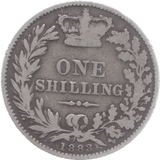 1883 SHILLING ( NF ) 9 - Shilling - Cambridgeshire Coins