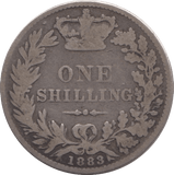 1883 SHILLING ( NF ) - Shilling - Cambridgeshire Coins