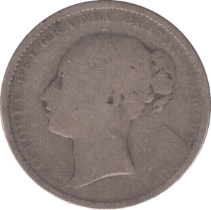 1883 SHILLING ( NF ) - Shilling - Cambridgeshire Coins