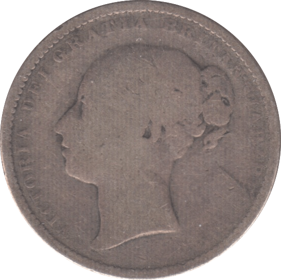 1883 SHILLING ( NF ) - Shilling - Cambridgeshire Coins