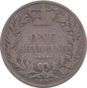1883 SHILLING ( NF ) - Shilling - Cambridgeshire Coins