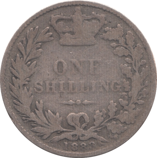 1883 SHILLING ( NF ) - Shilling - Cambridgeshire Coins
