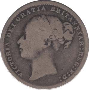 1883 SHILLING ( NF ) - Shilling - Cambridgeshire Coins
