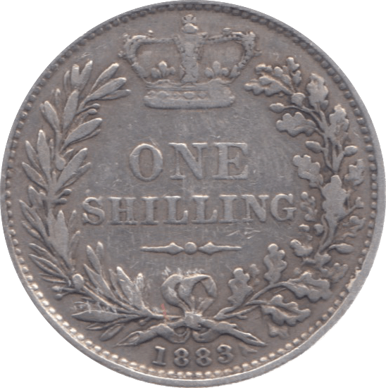 1883 SHILLING ( VF ) 9 - Shilling - Cambridgeshire Coins