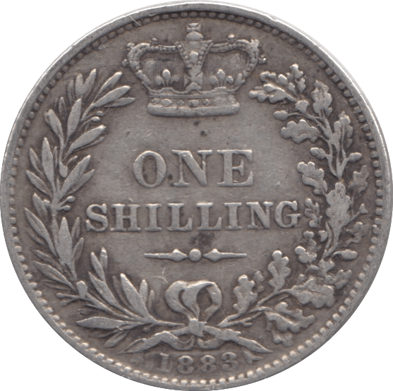 1883 SHILLING ( VF ) - Shilling - Cambridgeshire Coins