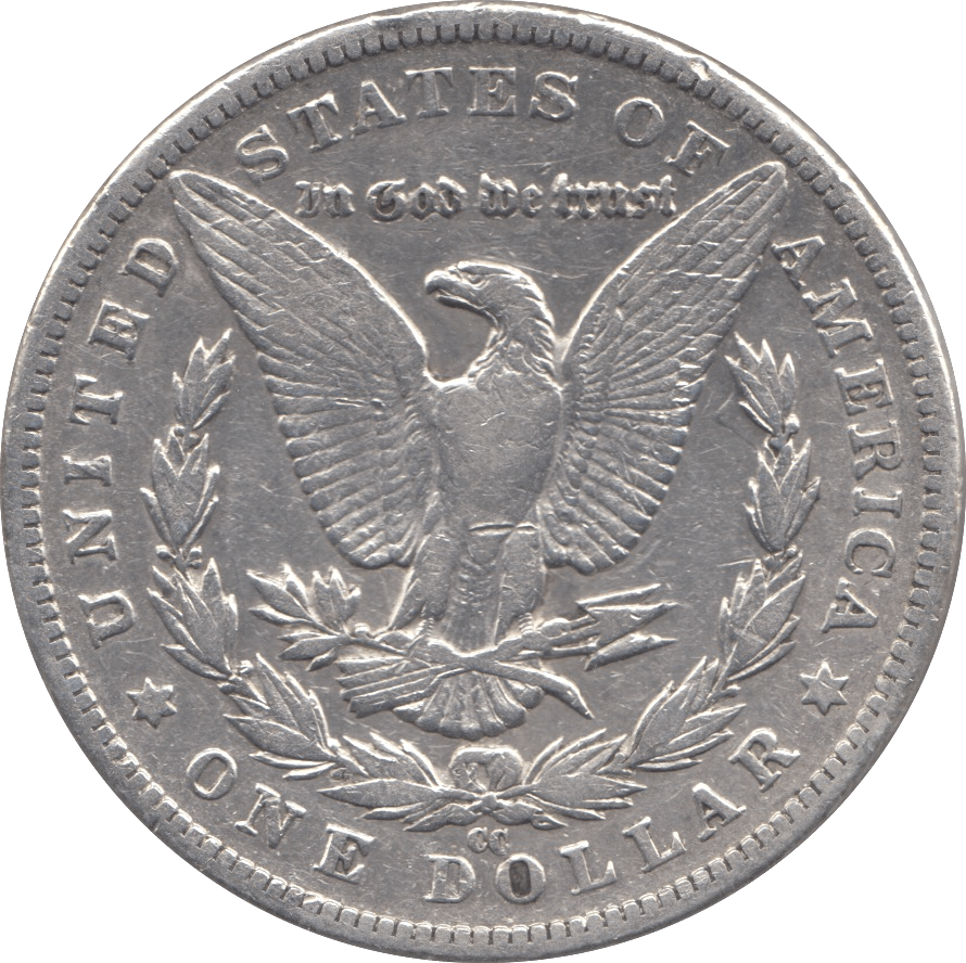 1883 SILVER MORGAN DOLLAR CARSON CITY RARE USA CC - SILVER WORLD COINS - Cambridgeshire Coins