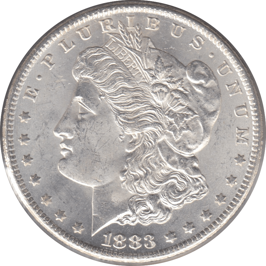 1883 SILVER MORGAN DOLLAR CARSON CITY RARE USA CC - WORLD COINS - Cambridgeshire Coins