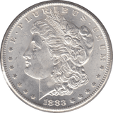 1883 SILVER MORGAN DOLLAR CARSON CITY RARE USA CC - WORLD COINS - Cambridgeshire Coins