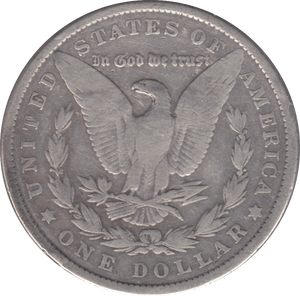 1883 SILVER MORGAN DOLLAR USA NEW ORLEANS MINT 2 - SILVER WORLD COINS - Cambridgeshire Coins