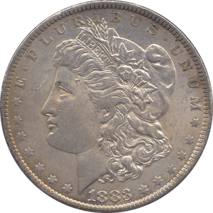 1883 SILVER MORGAN DOLLAR USA NEW ORLEANS MINT 2 - SILVER WORLD COINS - Cambridgeshire Coins