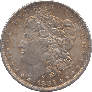 1883 SILVER MORGAN DOLLAR USA NEW ORLEANS MINT - SILVER WORLD COINS - Cambridgeshire Coins
