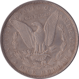 1883 SILVER MORGAN DOLLAR USA - SILVER WORLD COINS - Cambridgeshire Coins