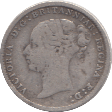 1883 SILVER THREEPENCE ( FAIR ) - Cambridgeshire Coins