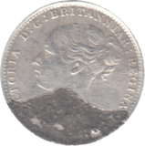 1883 THREEPENCE ( EF ) 4 - Threepence - Cambridgeshire Coins