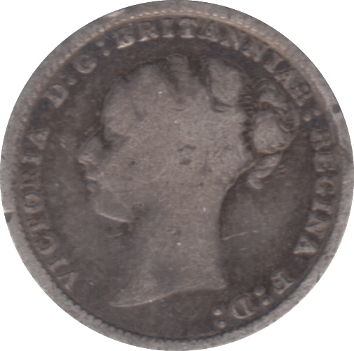 1883 THREEPENCE ( FAIR ) 12 - Threepence - Cambridgeshire Coins