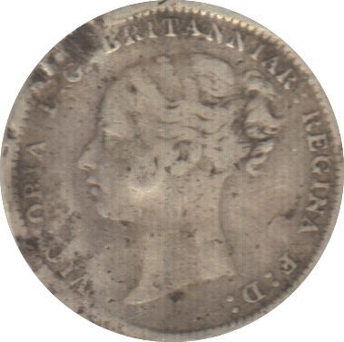 1883 THREEPENCE ( FAIR ) 5 - threepence - Cambridgeshire Coins