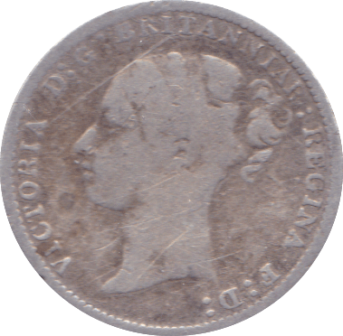 1883 THREEPENCE ( FAIR ) - Threepence - Cambridgeshire Coins