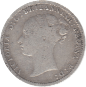 1883 THREEPENCE ( FINE ) 22 - Threepence - Cambridgeshire Coins