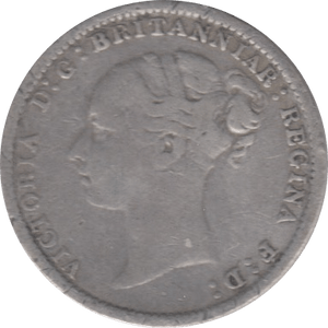 1883 THREEPENCE ( FINE ) 3 - Threepence - Cambridgeshire Coins