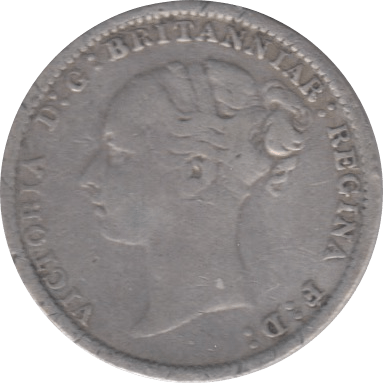 1883 THREEPENCE ( FINE ) 3 - Threepence - Cambridgeshire Coins