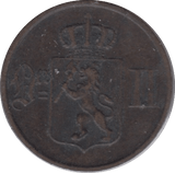 1884 1 ORE NORWAY - WORLD COINS - Cambridgeshire Coins