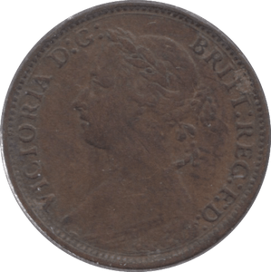 1884 FARTHING ( GF ) - Farthing - Cambridgeshire Coins