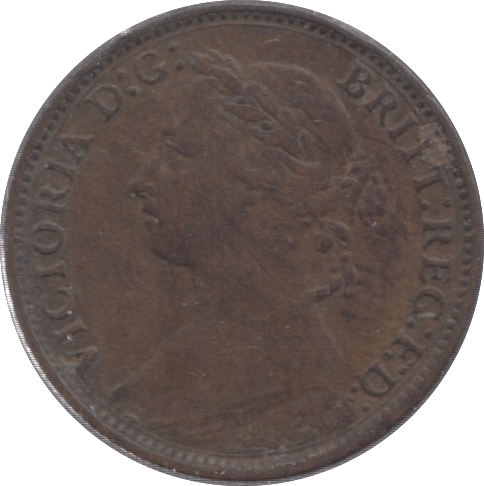 1884 FARTHING ( GF ) - Farthing - Cambridgeshire Coins