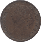 1884 FARTHING ( GF ) - Farthing - Cambridgeshire Coins