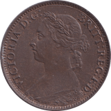 1884 FARTHING ( UNC ) - Farthing - Cambridgeshire Coins