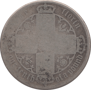 1884 FLORIN ( FAIR ) DIE 14 - FLORIN - Cambridgeshire Coins