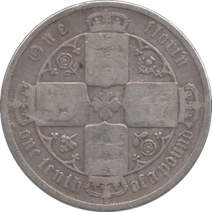 1884 FLORIN ( FAIR ) - FLORIN - Cambridgeshire Coins