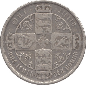 1884 FLORIN ( FINE ) - Florin - Cambridgeshire Coins