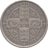 1884 FLORIN ( FINE ) - Florin - Cambridgeshire Coins