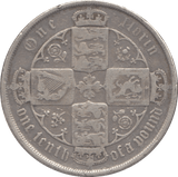 1884 FLORIN ( FINE ) - Florin - Cambridgeshire Coins