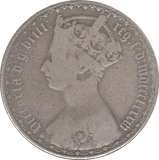 1884 FLORIN ( FINE ) - Florin - Cambridgeshire Coins