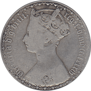 1884 FLORIN ( NF ) 4 - Florin - Cambridgeshire Coins