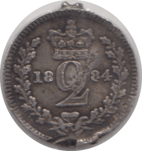 1884 FOURPENCE ( NF ) - Fourpence - Cambridgeshire Coins