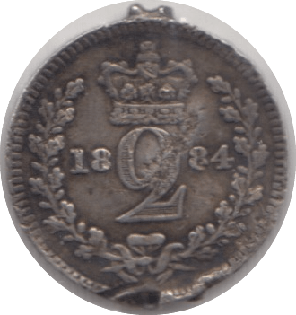 1884 FOURPENCE ( NF ) - Fourpence - Cambridgeshire Coins