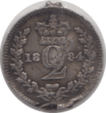 1884 FOURPENCE ( NF ) - Fourpence - Cambridgeshire Coins