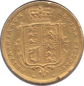1884 GOLD HALF SOVEREIGN ( EF ) - Half Sovereign - Cambridgeshire Coins