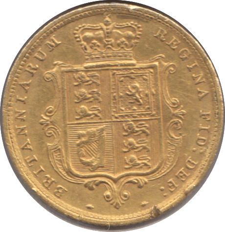 1884 GOLD HALF SOVEREIGN ( EF ) - Half Sovereign - Cambridgeshire Coins