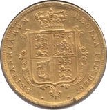 1884 GOLD HALF SOVEREIGN ( EF ) - Half Sovereign - Cambridgeshire Coins
