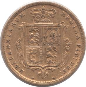 1884 GOLD HALF SOVEREIGN ( GVF ) VICTORIA - Half Sovereign - Cambridgeshire Coins