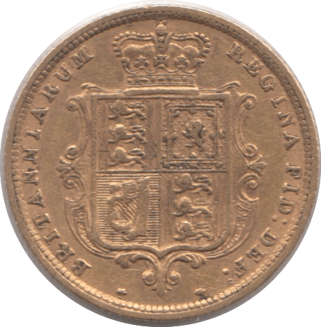 1884 GOLD HALF SOVEREIGN ( GVF ) VICTORIA - Half Sovereign - Cambridgeshire Coins