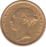 1884 GOLD HALF SOVEREIGN ( GVF ) VICTORIA - Half Sovereign - Cambridgeshire Coins