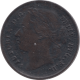 1884 HALF FARTHING ( EF ) - Half Farthing - Cambridgeshire Coins